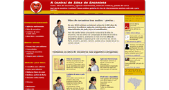 Desktop Screenshot of central-encontros.com.br